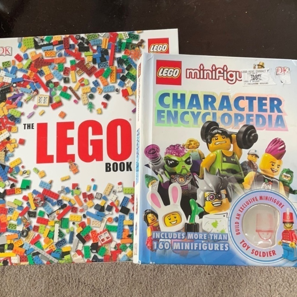 SET OF TWO LEGO BOOKS
